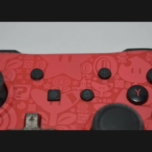 PowerA Red Nintendo Switch Enhanced Wired Controller (Cable not included) - Picture 8 of 8